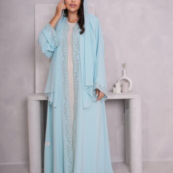 Gg Abaya sky blue