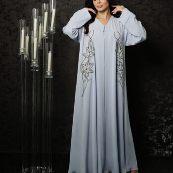 Gg abaya baby blue