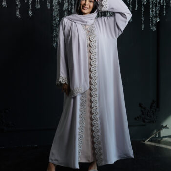 Gg abaya baby blue