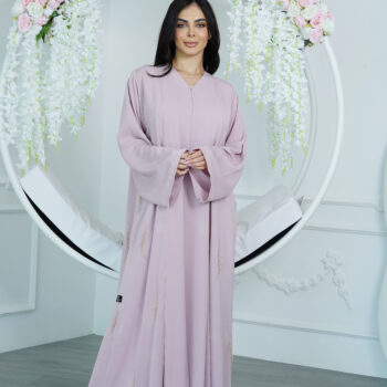 Gg abaya powderpink