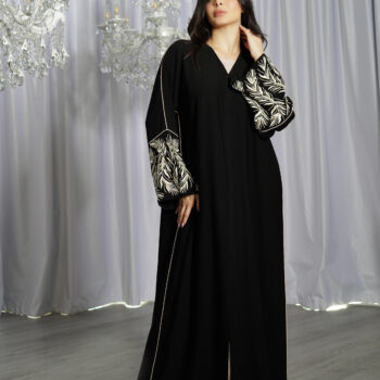 Gg abaya black