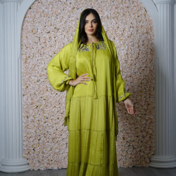 Gg abaya green