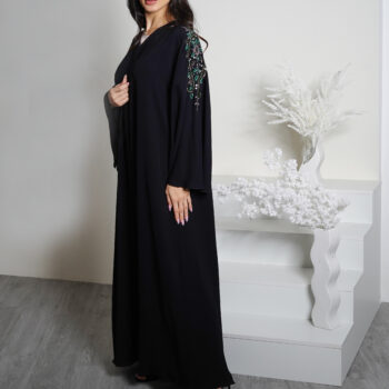 Gg abaya black