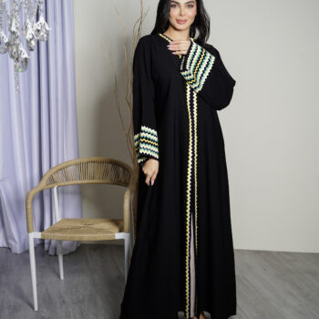 Gg abaya black